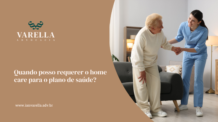 imagem de uma senhora de idade e uma cuidadora em um home care fornecido pelo plano de saude